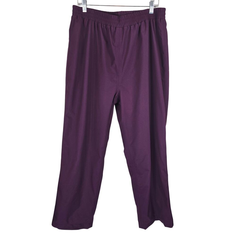 Cabela's Gore-Tex Burgundy High Rise Adjustable Snap Hem Women's Pants XL